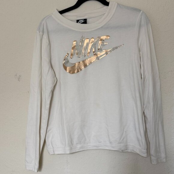 Nike Crew Neck Long Sleeve Tank Top size M - Picture 1 of 8